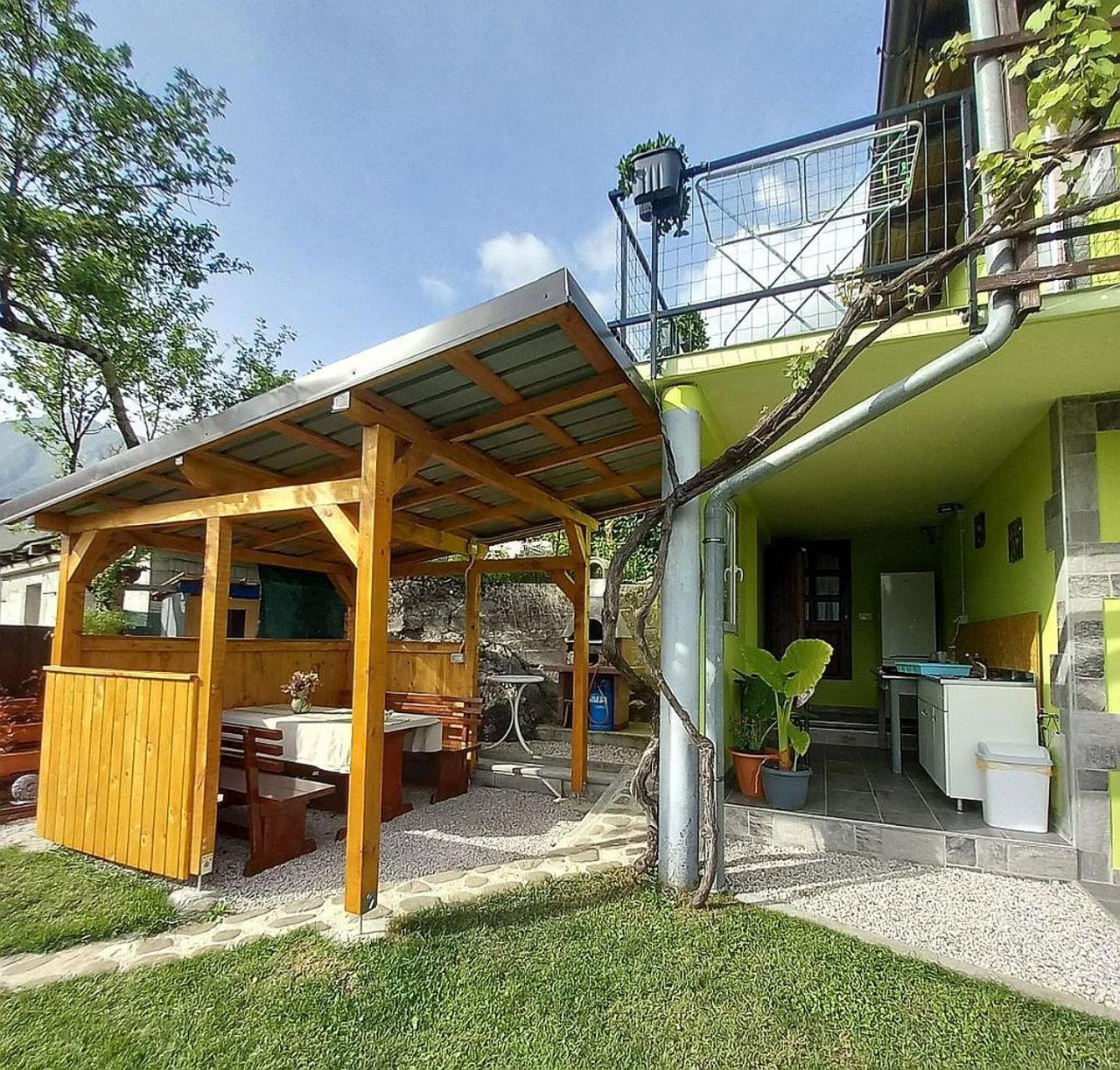 Krampez Hotel Kobarid Luaran gambar
